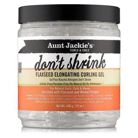 Aunt Jackie's Flaxseed Don't Shrink Curl Gel 15oz