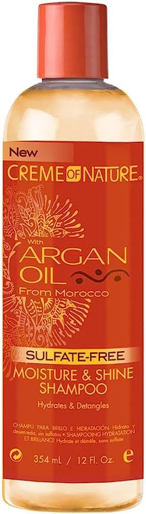 Creme of Nature Argan Oil From Morocco  Sulfate-Free Moisture & Shine Shampoo 12oz