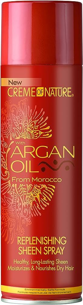 Creme of Nature Argan Oil Replenishing Sheen Spray  11.25oz