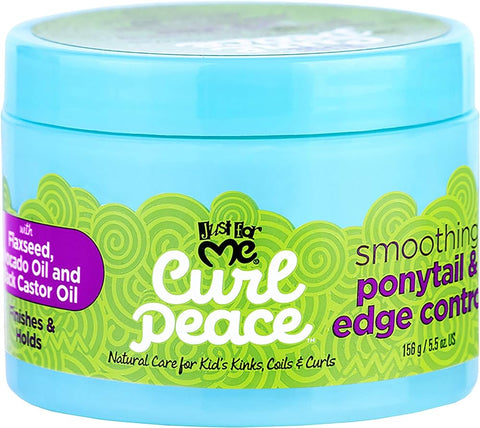 Just For Me Curl Peace Smthng Pnytail-Edge Cntrl  5.5oz