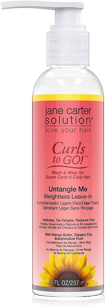 Jane Carter Curls to Go Untangle Me 8oz