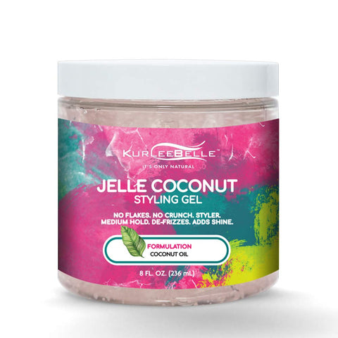 KurleBelle Jelle Coconut Styling Gel 8oz
