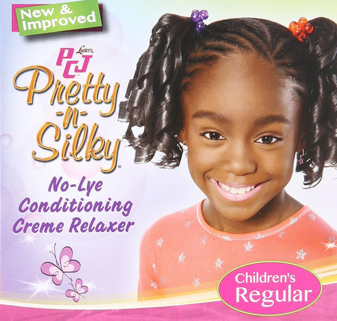 Luster PCJ Pretty N Silky Child Relaxer Kit 1app #715