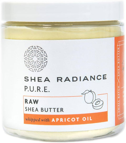 Shea Radiance Pure Shea Butter Unscented with Apricot Oil 5oz