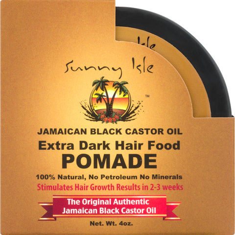 Sunny Isle Extra Dark Black Jamaican Castor Oil Pomade 4oz