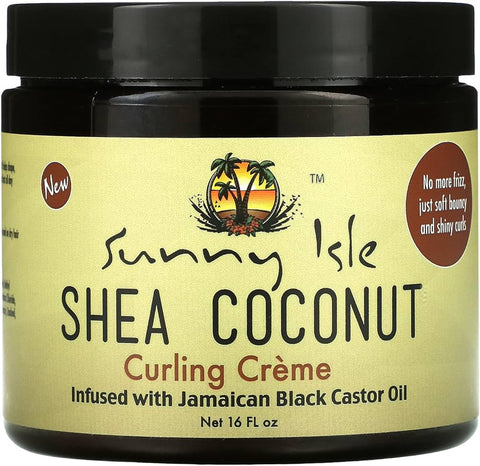Sunny Isle Shea Coconut Curling Creme 16oz
