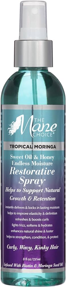 The Mane Choice Tropical Moringa Restorative Spray  8oz