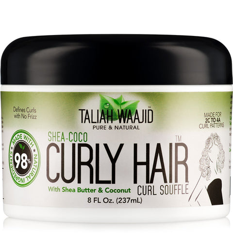 Taliah Waajid Pure & Natural Curly Hair Souffle 8oz
