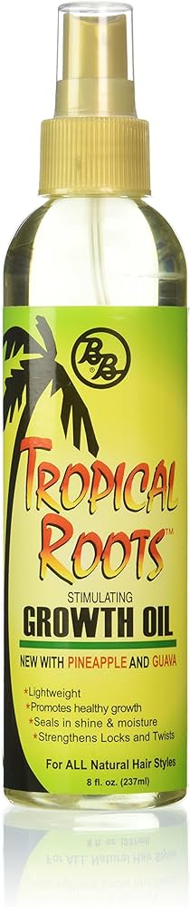 Bronner Brothers Tropical Roots Growth Oil 8oz