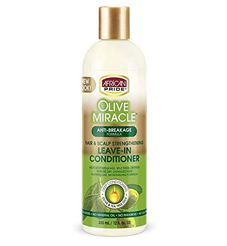 African Pride Olive Miracle Leave-In Conditioner  12oz
