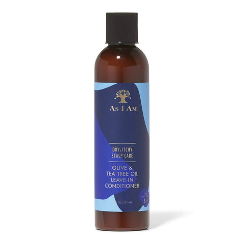 AS I AM Olive and Tea Tree Oil Leave In Conditioner  8oz
