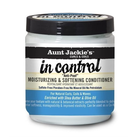 Aunt Jackie's In Control – Moisturizing & Softening Conditioner 9oz #1-697-09-1243