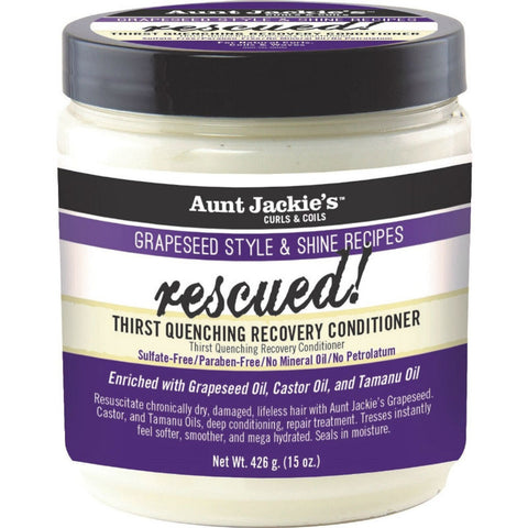 Aunt Jackie’s Rescued! Thirst Quenching Recovery Conditioner  15oz