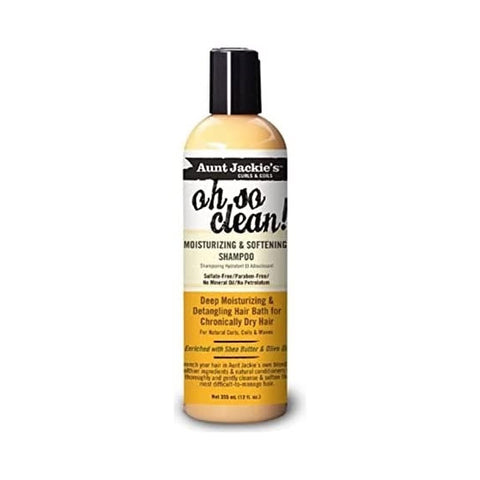 Aunt Jackie’s Oh So Clean – Moisturizing & Softening Shampoo 6oz #1-699-06-1243