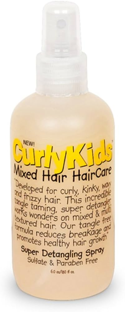 Curly Kids Super Detangle Spray 6oz